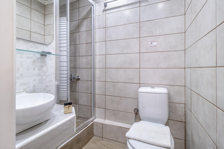 Bathroom, Tasoula Apartment with sea view 2, Ionian Islands