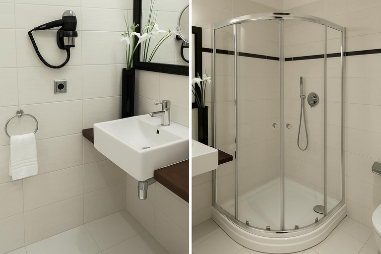 Bathroom 3, Design Merrion Hotel, Praha 3