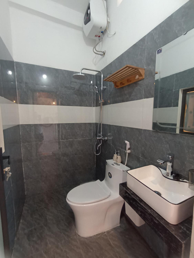 Bathroom 3, Mai Chau Mountain View Homestay - Thảo Ly, Mai Châu