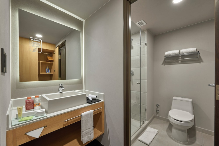Bathroom 3, City Express Plus by Marriott Cancún Aeropuerto Riviera, Benito Juárez