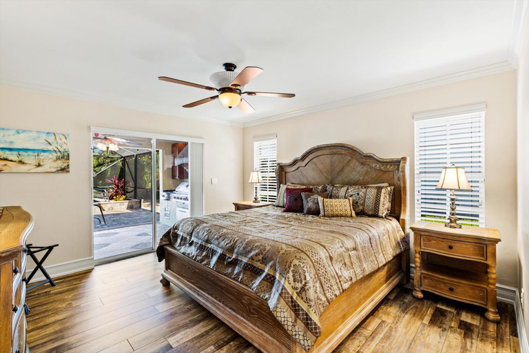 Bedroom 2, Direct Access Waterfront Villa with Heated Pool & Spa - Edgewater Escape - Roelens Vacations, Lee
