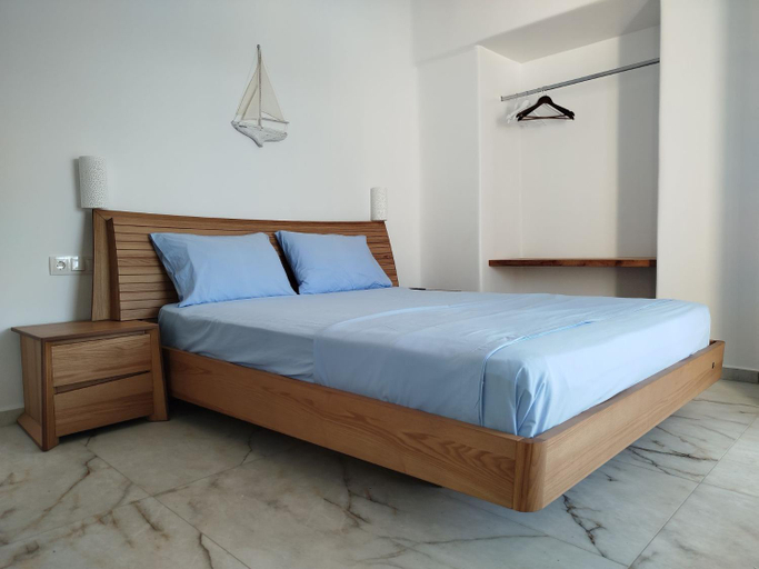 Bedroom 3, Υδρια-Κατοικιες Hydria-Houses, South Aegean