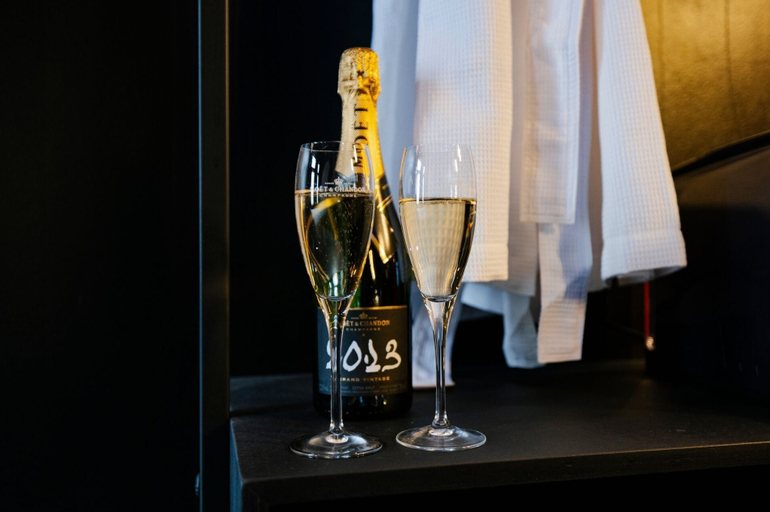 Champagne service, Supper boutique suites, Amsterdam