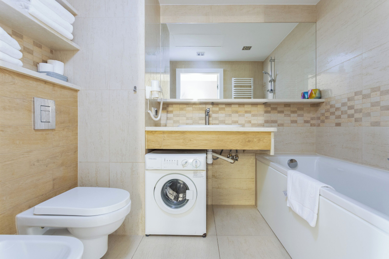 Bathroom, Apartamenty Sun & Snow Krawiecka, Środa Śląska