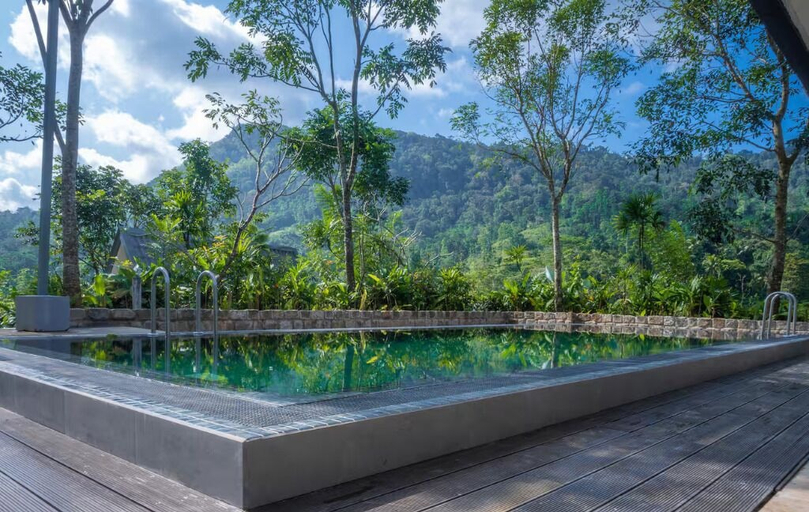 Pool 2, Rain Drops Wellness Villa Sinharaja, Kotapola
