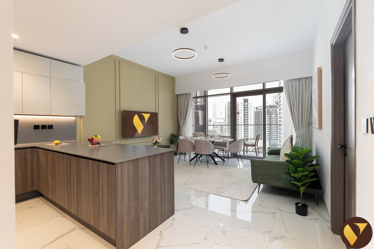 Living area 2, Vogue | Royal Regency Business Bay near Downtown, Dubai
