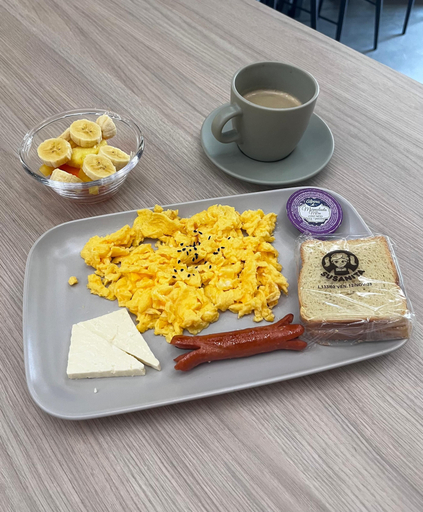 Breakfast meal 3, Hotel Time Oclock, Medellín