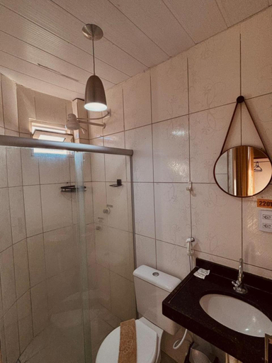 Bathroom 4, Pousada Praia Dos Encantos, Japaratinga