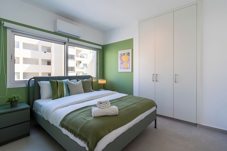 Room 4, Hazel 2-BR Apt. & Balcony in Larnaca, Larnaca