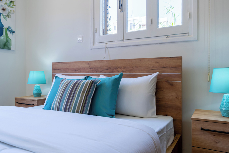 Interior detail, Verdant 1-BR Apt & Balcony in Larnaca, Larnaca