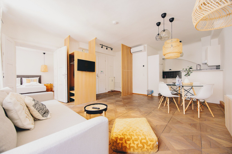 Living area 5, Apartments am Glockenspielplatz, Graz