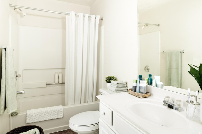 Bathroom 2, InTown Suites Extended Stay Columbia SC - Two Notch, Richland