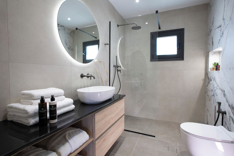 Bathroom 5, Pomaria Boutique Residences, Ionian Islands