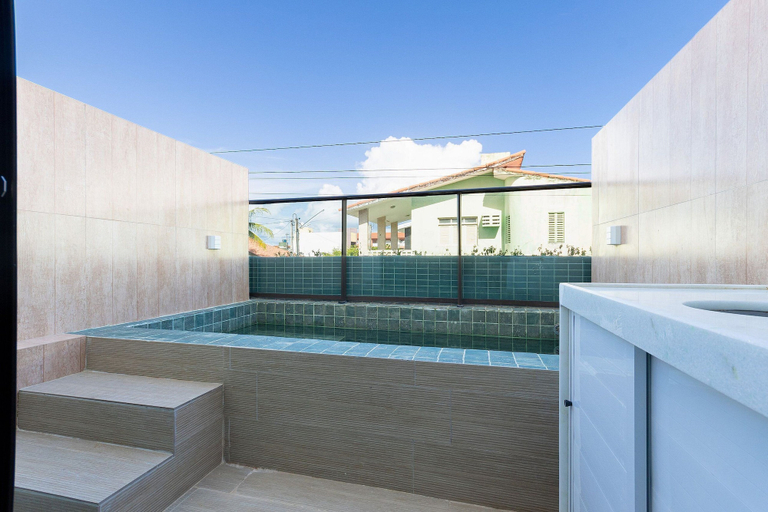 Spa 3, Makani Beach #07 - Flat com Piscina by Carpediem, Tamandaré