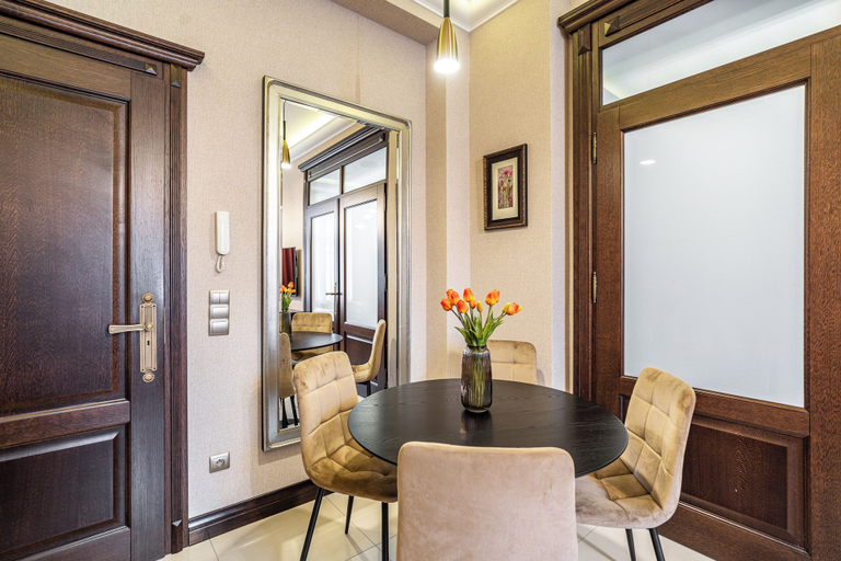 In-room dining, RentPlanet - Apartamenty Stawowa, Będzin