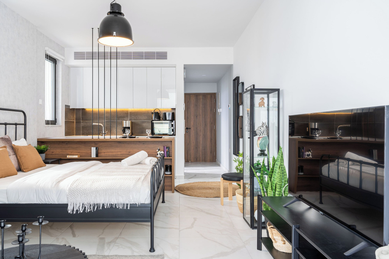 Room 2, Dusk - Studio by Plus 49 in Mackenzie, Larnaca