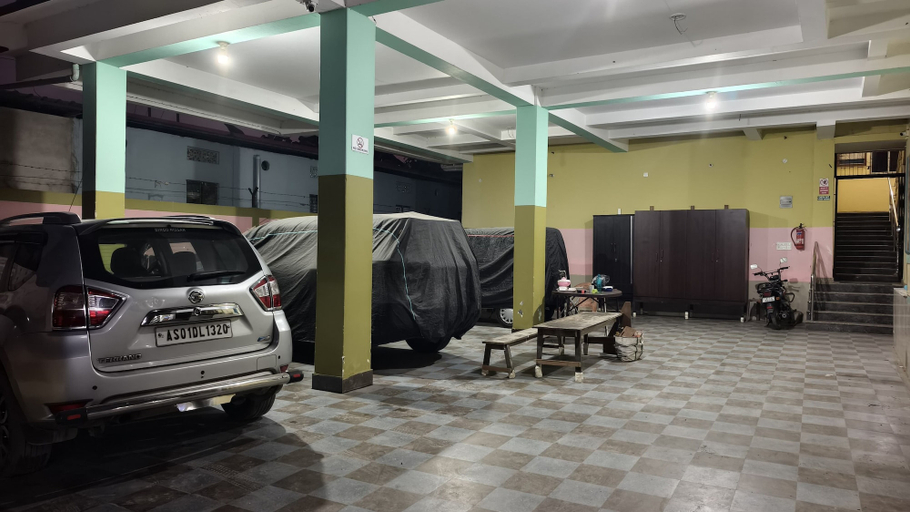 Parking, Kanaklata lodge and residents, Kamrup