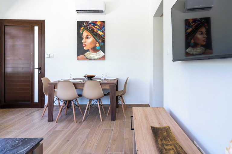 In-room dining 5, Verdant 1-BR Apt & Balcony in Larnaca, Larnaca