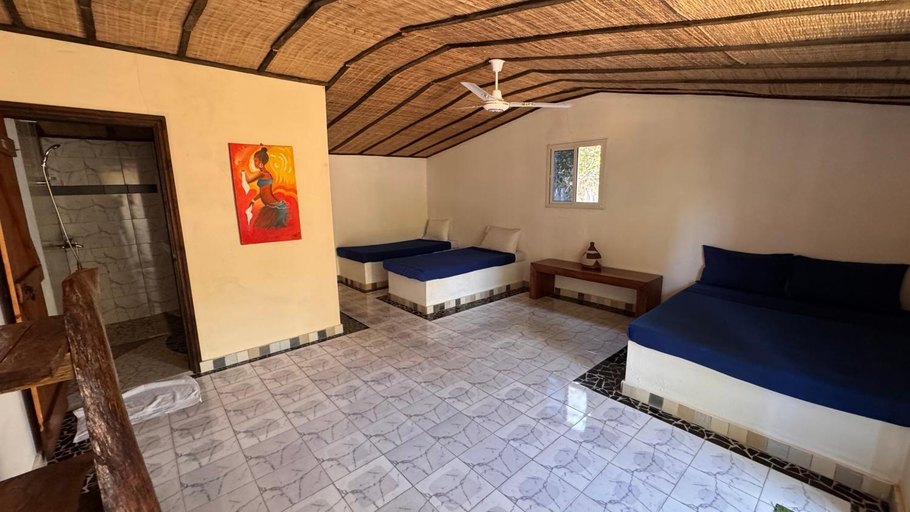 Bedroom 3, Footsteps Eco Lodge, Kombo South