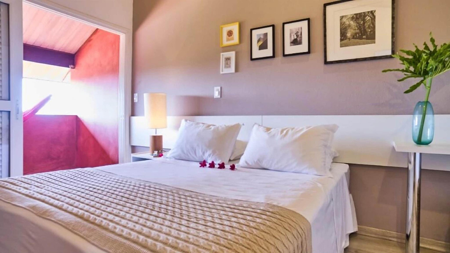 Bedroom 3, Hotel Boutique Frangipani, Brotas