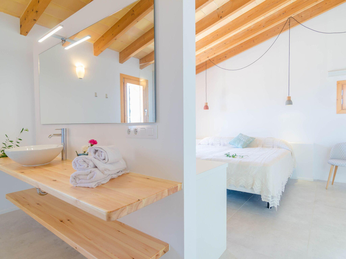 Bedroom 2, CASES DALCUDIARROM - Villa for 12 people in Vilafranca de Bonany., Baleares