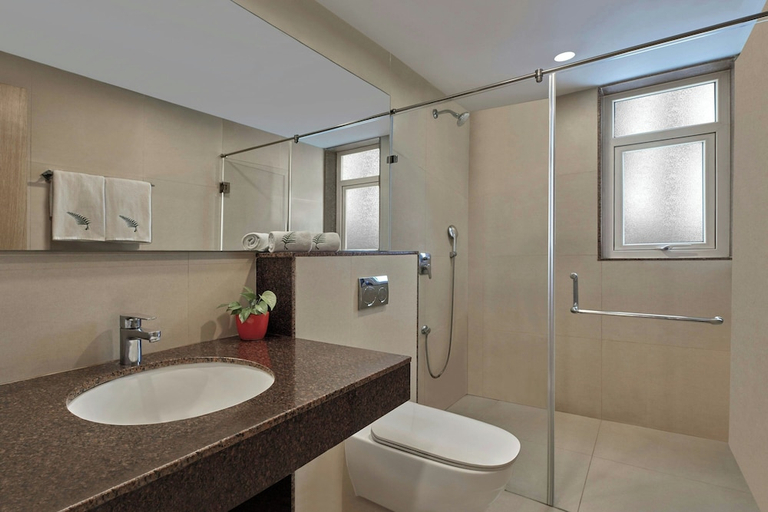 Bathroom 4, The Fern Habitat Candolim Goa, North Goa