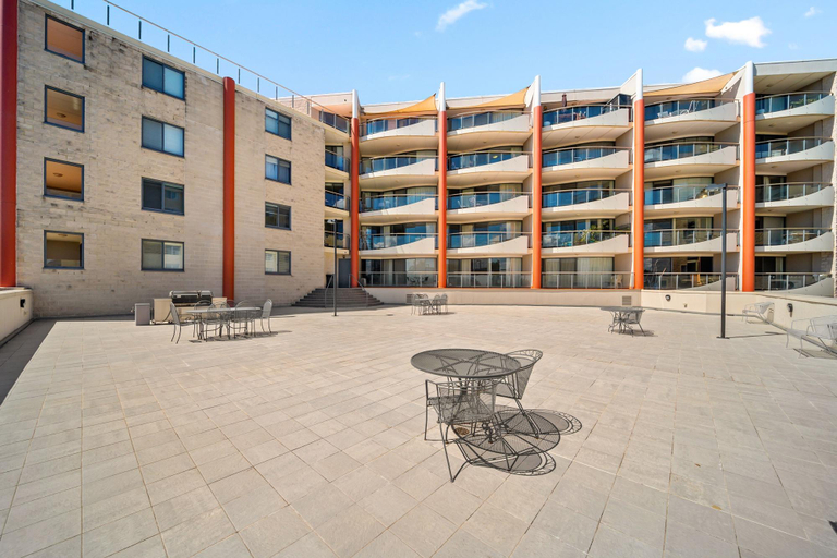 Exterior view 3, Central Apartment with Underground Parking, Canberra