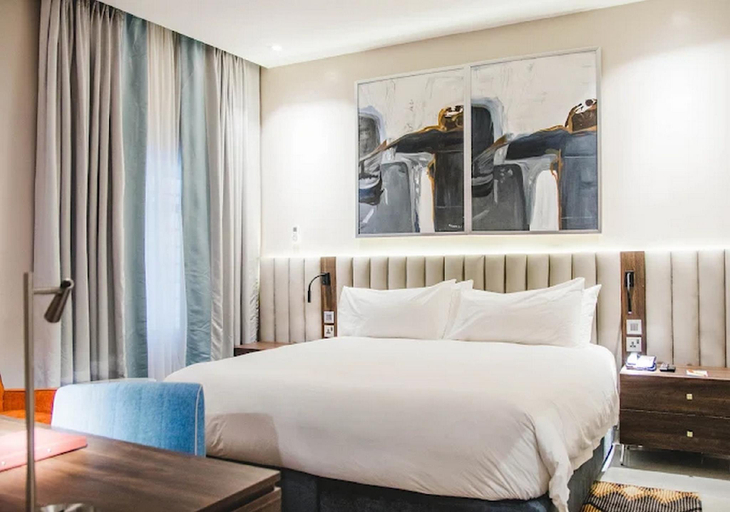 Bedroom 2, Amber City Hotels, Owerri Municipal