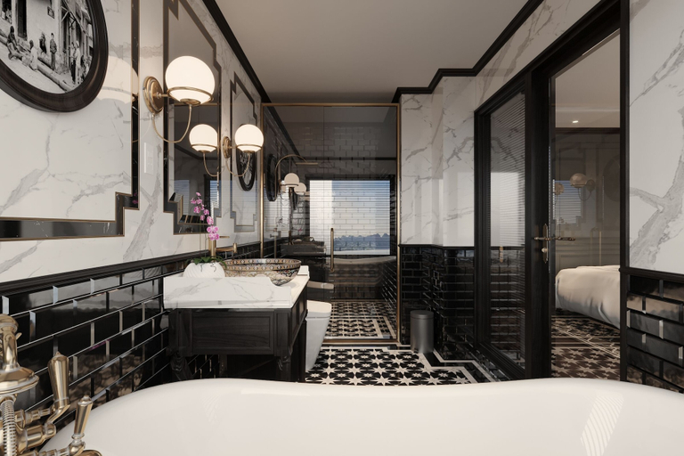 Bathroom 4, Aime'e Luxury Cruise, Hạ Long