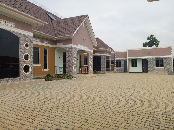 Outdoor banquet area, Nkole Deluxe Suites, Mbarara