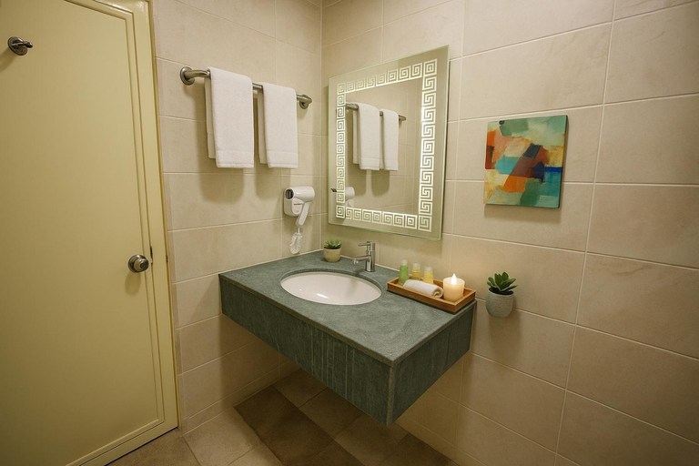 Bathroom 4, Corner View Hotel – Petra, Wadi Musa
