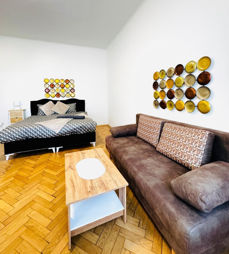 Room 3, Comfortable 1BR Lounge Westbahnhof, Wien