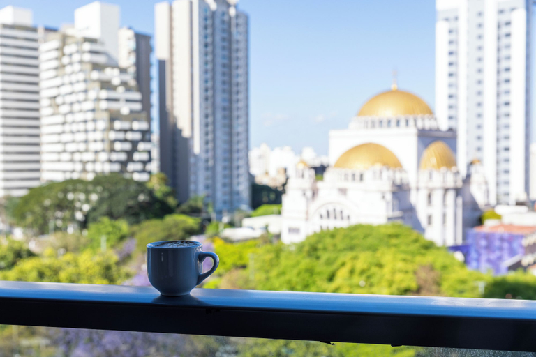 View from room 3, Amazing view with rooftop pool and gym, São Paulo