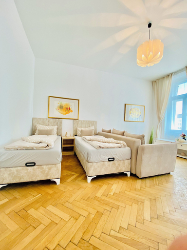 Room 4, Affordable 2BR Apt For 6 Near Stadthalle, Wien