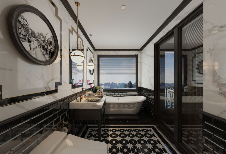 Bathroom 2, Aime'e Luxury Cruise, Hạ Long