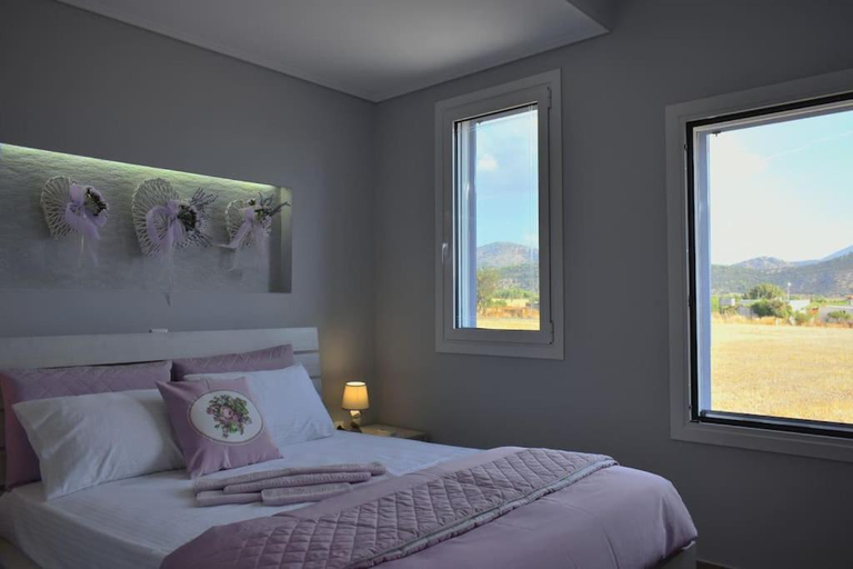 Bedroom, Gaia Luxury Villa, Peloponnese