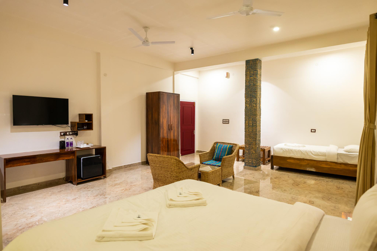 Bedroom 2, The Kaziranga Address, Golaghat