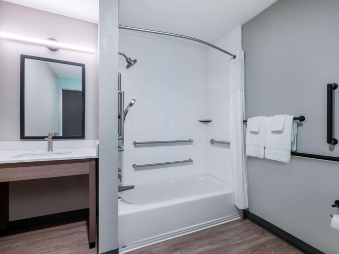 Bathroom 4, ECHO Suites Extended Stay Indianapolis Ameriplex, Marion