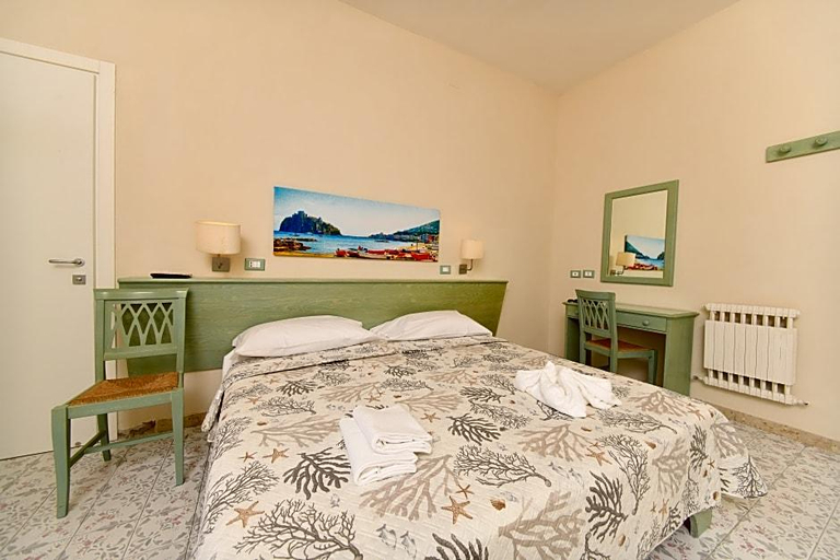 Bedroom 3, Albergo Atlantic, Napoli