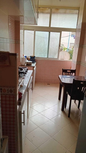 Private kitchen, Clean & Cozy Room in Aïn Chock, Casa Nearshore, Casablanca
