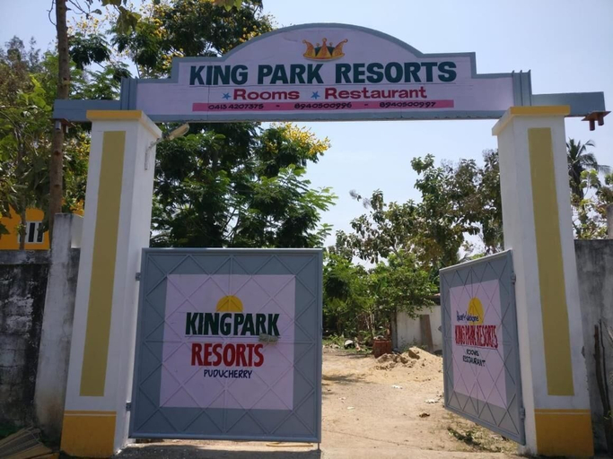 Front of property 5, king park resort, Puducherry