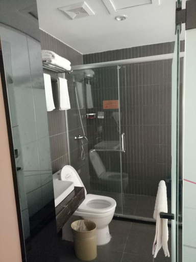 Bathroom 3, Thank Inn Hotel Xizang Changdu Basu County County, Chamdo