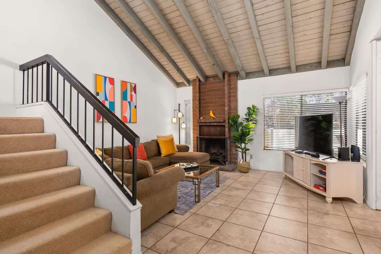 Fireplace, @ Marbella Lane - Gem w/ Outdoor Fun Pool & Trails, Riverside