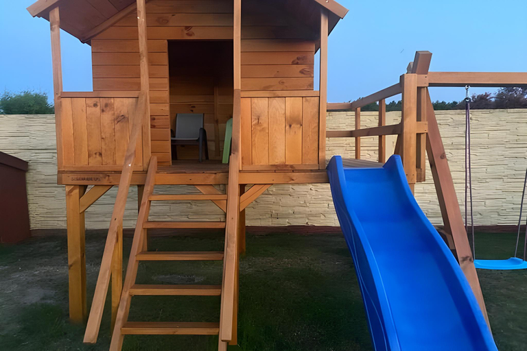 3, Large holiday villa with summer pool and sauna, Sławno