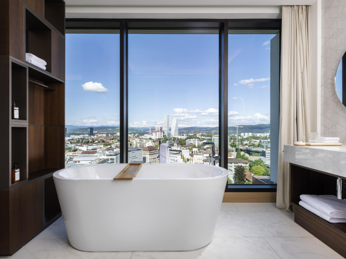 Bathroom 4, Mövenpick Hotel Basel, Basel