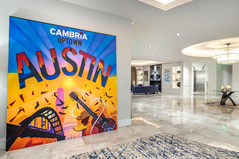 Public Area 2, Cambria Hotel Austin Uptown Near The Domain, Travis