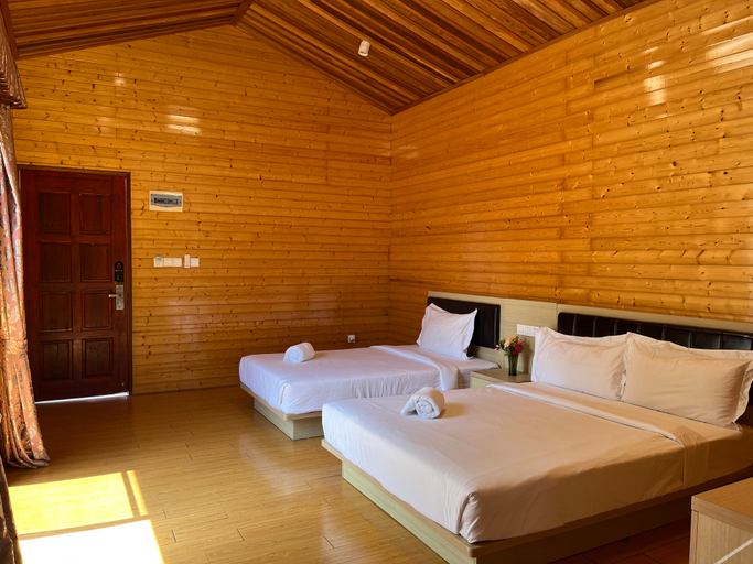 Bedroom 2, Coconut Garden Resort, Semporna