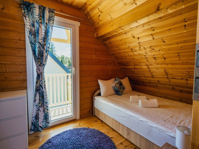 Bedroom, Comfortable holiday homes, pool, sauna, whirlpool, Kołobrzeg