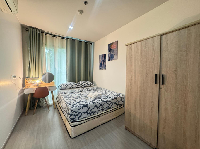 Bedroom 2, Asok - Din Daeng Apartment, Huai Kwang