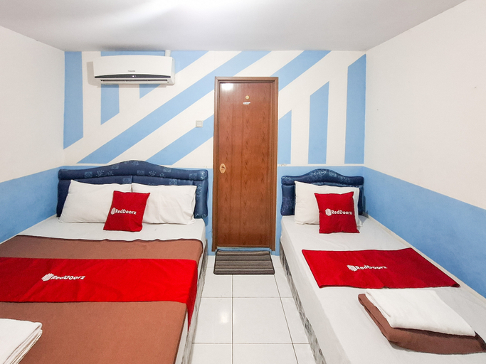 Bedroom 3, RedDoorz Plus @ Sisingamangaraja Prawirotaman Yogyakarta, Yogyakarta